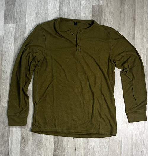 BAY HARBOR BUTCHER HENLEY SHIRT - REPLICA