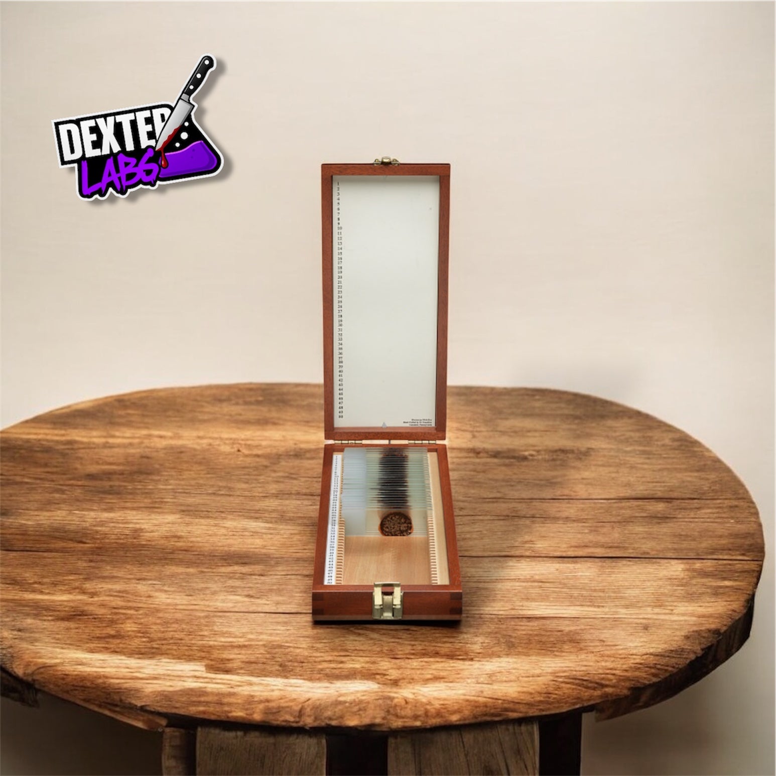 WOODEN BLOOD SLIDE BOX - The Bay Harbor Butcher